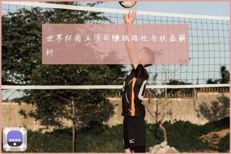 世界杯商业项目赚钱路径与收益解析