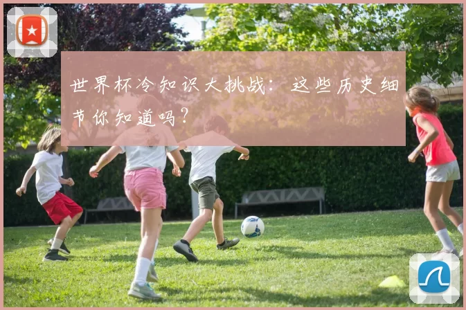 世界杯冷知识大挑战：这些历史细节你知道吗？